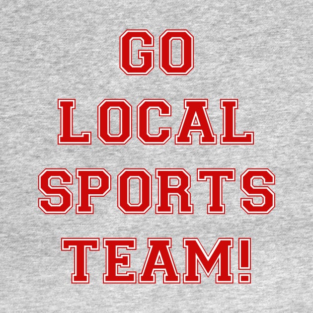 Go Sports! - Red by Hoogie Tees